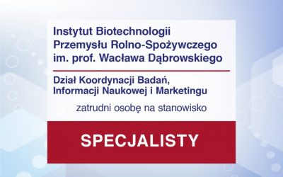 Praca – Specjalista ds. rozliczania projektów krajowych i międzynarodowych