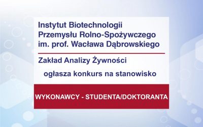 WYKONAWCA STUDENT/DOKTORANT OPUS17