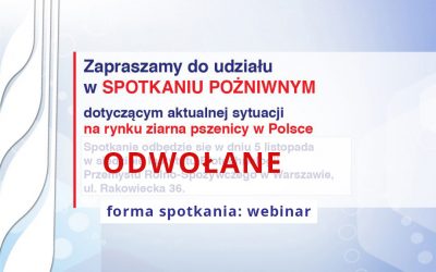 SPOTKANIE POŻNIWNE W WARSZAWIE