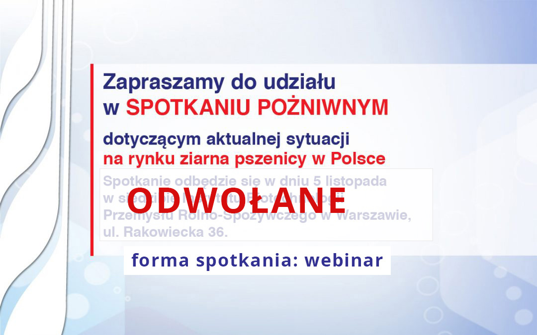 SPOTKANIE POŻNIWNE W WARSZAWIE