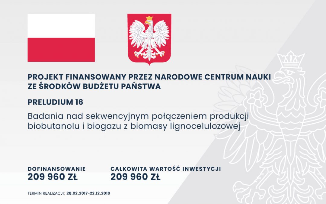 Badania nad sekwencyjnym połączeniem produkcji biobutanolu i biogazu  z biomasy lignocelulozowej