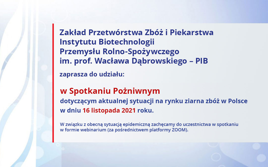 Spotkanie Pożniwne 2021