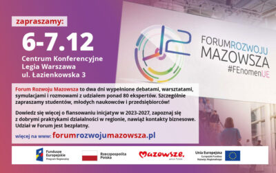 12 Forum Rozwoju Mazowsza