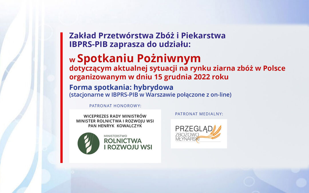 Spotkanie pożniwne 2022