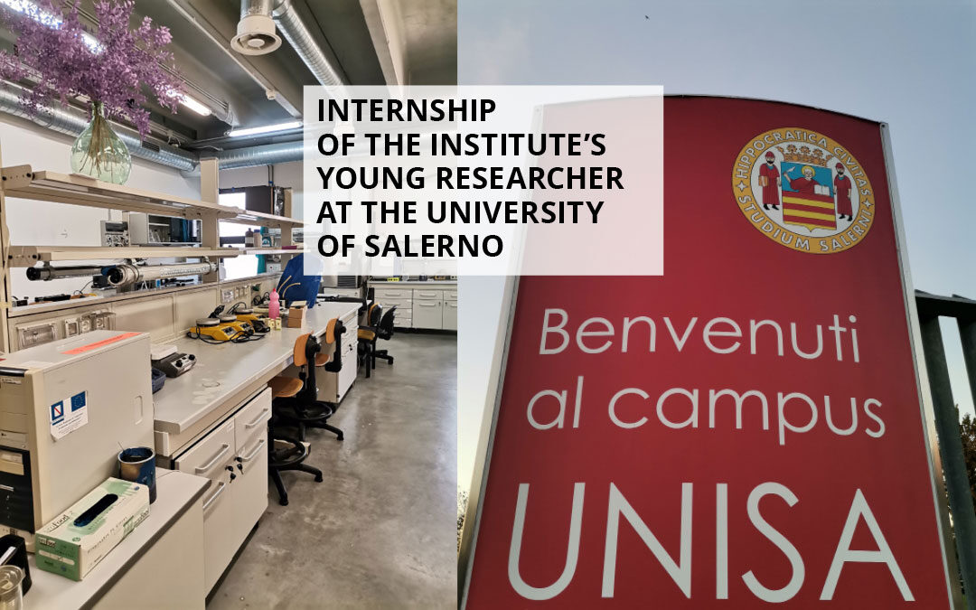 INTERNSHIP OF THE INSTITUTE’S YOUNG RESEARCHER AT THE UNIVERSITY OF SALERNO