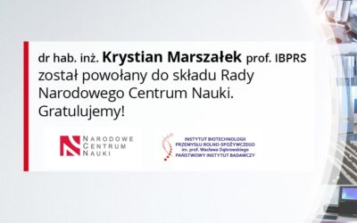 Gratulacje dla prof. Krystiana Marszałka!