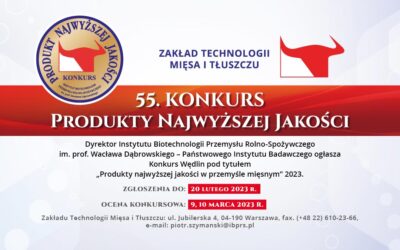 Produkty Najwyższej Jakości – 55. Konkurs Wędlin