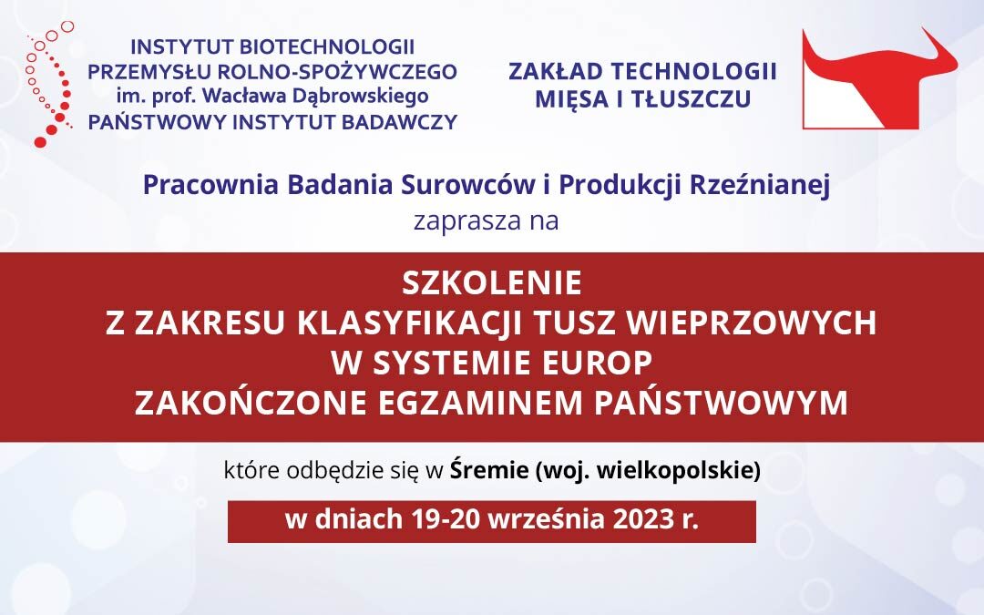 Szkolenie w systemie EUROP zakończone egzaminem 19-20.09.2023