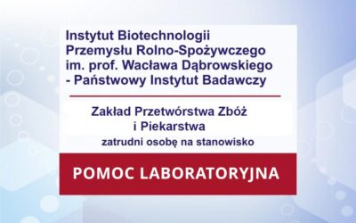 Praca – pomoc laboratoryjna w ZZ