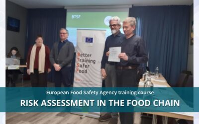 Food Safety Agency organized a training course entitled ‘Risk assessment in the food chain’