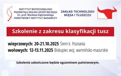 Szkolenie z zakresu klasyfikacji tusz w systemie EUROP