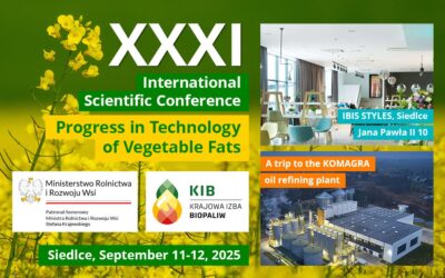 International Scientific Conference: Progress in Technology of Vegetable Fats